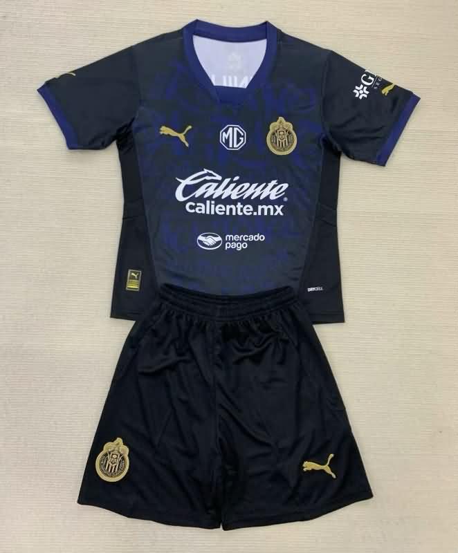 24/25 Guadalajara Third Kids Soccer Jersey And Shorts