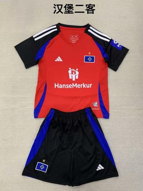 24/25 Hamburg Third Kids Soccer Jersey And Shorts