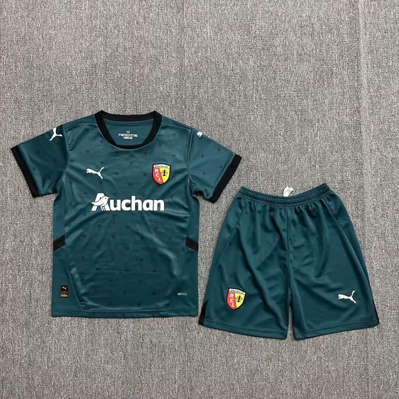 24/25 Lens Away Kids Soccer Jersey And Shorts