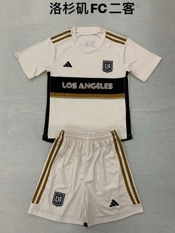 2024 Los Angeles FC Third Kids Soccer Jersey And Shorts