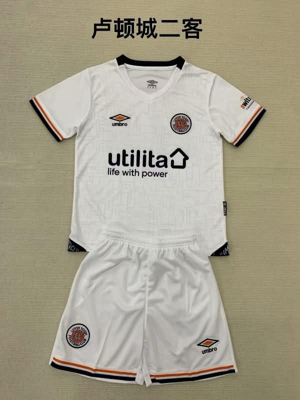 24/25 Luton Town Third Kids Soccer Jersey And Shorts