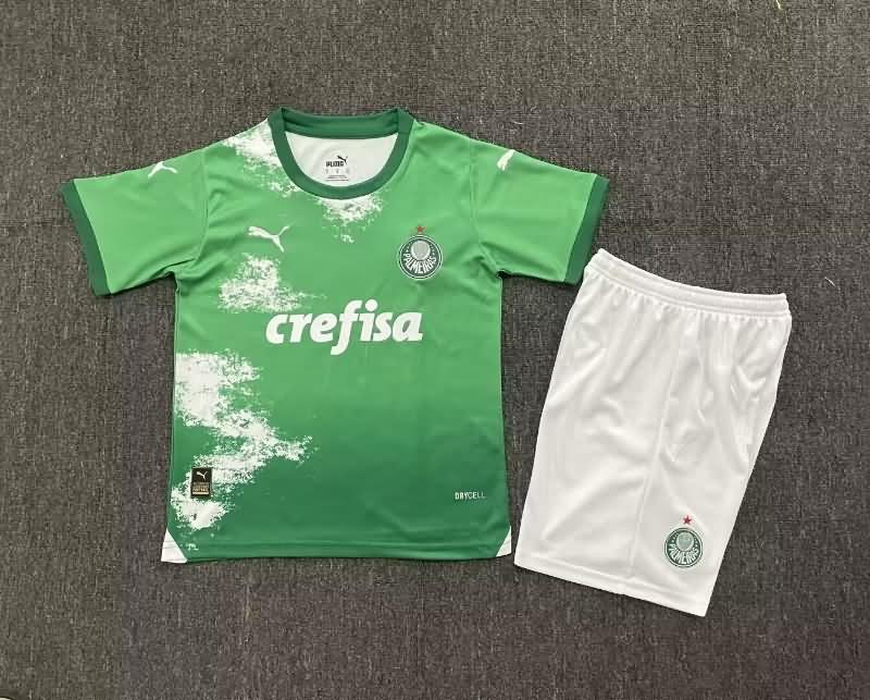 2024 Palmeiras Special Kids Soccer Jersey And Shorts