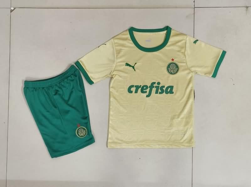 2024 Palmeiras Third Kids Soccer Jersey And Shorts