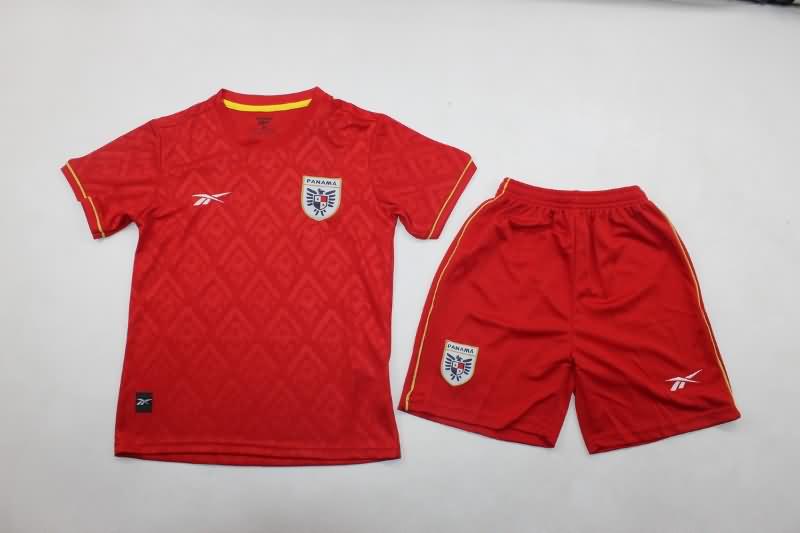 2024 Panama Copa America Home Kids Soccer Jersey And Shorts