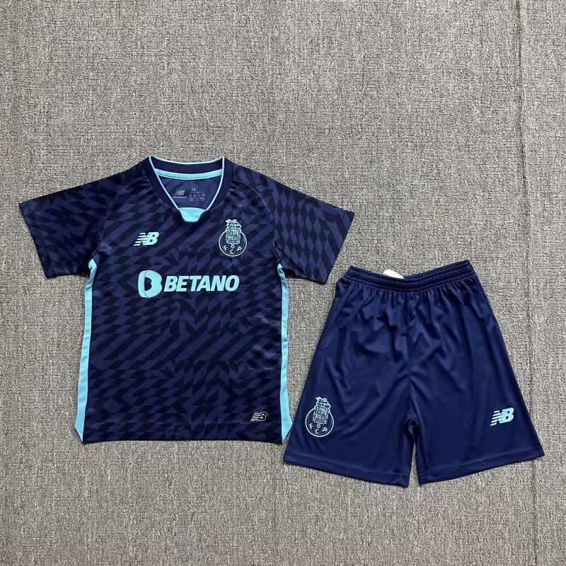 24/25 Porto Third Kids Soccer Jersey And Shorts