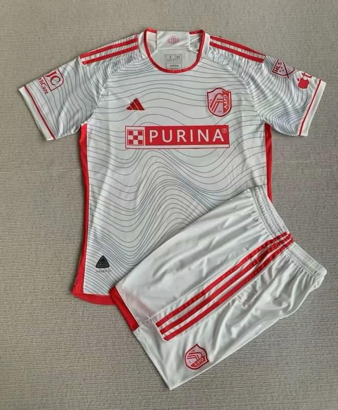 2024 St.Louis City Sc Away Kids Soccer Jersey And Shorts
