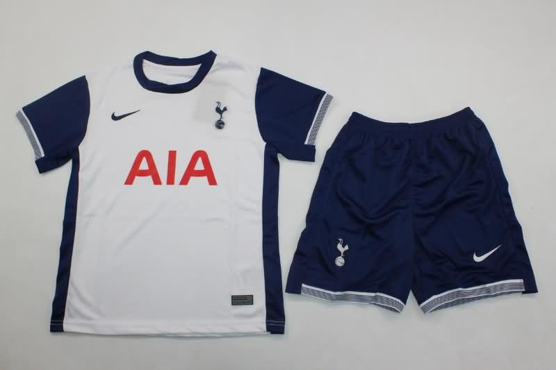 24/25 Tottenham Hotspur Home Kids Soccer Jersey And Shorts