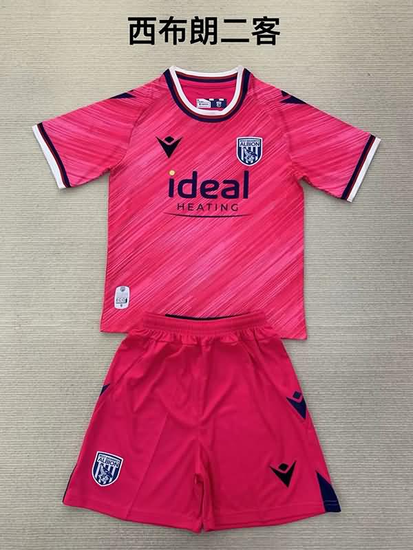 24/25 West Bromwich Third Kids Soccer Jersey And Shorts