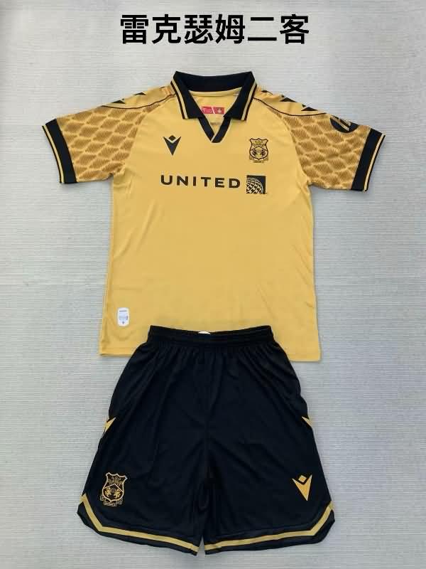 24/25 Wrexham Third Kids Soccer Jersey And Shorts