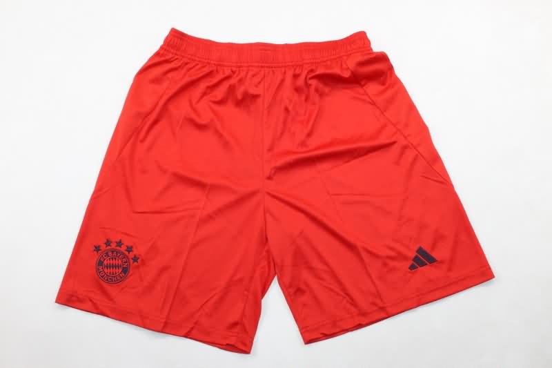 Thailand Quality(AAA) 24/25 Bayern Munich Home Soccer Shorts