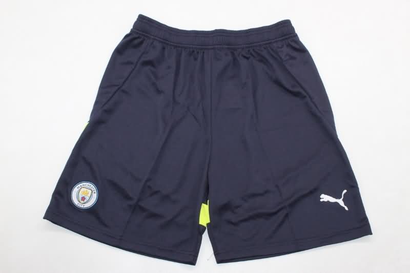 Thailand Quality(AAA) 24/25 Manchester City Away Soccer Shorts