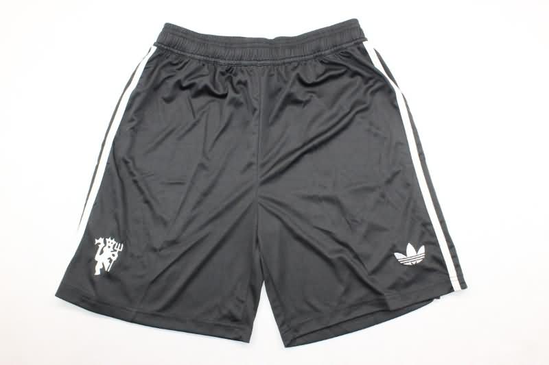 Thailand Quality(AAA) 24/25 Manchester United Third Soccer Shorts