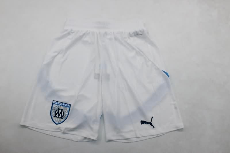 Thailand Quality(AAA) 24/25 Marseilles Home Soccer Shorts (Player)