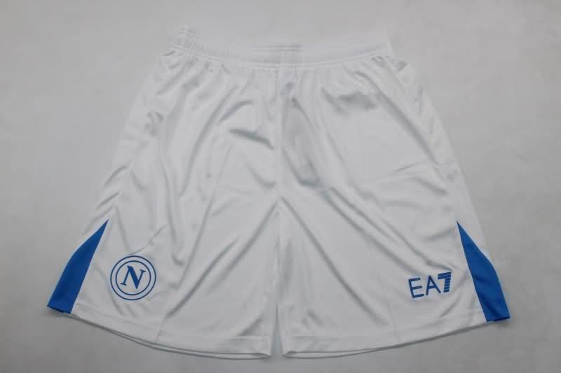 Thailand Quality(AAA) 24/25 Napoli Home Soccer Shorts