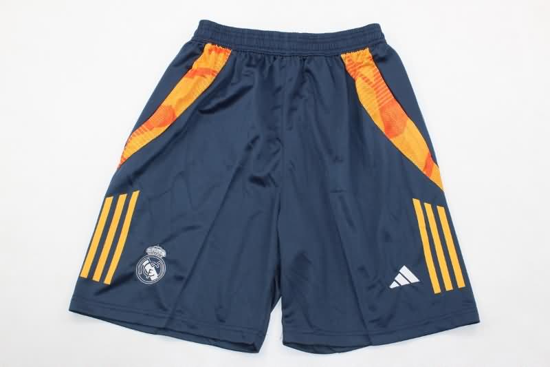 Thailand Quality(AAA) 2024/25 Real Madrid Training Soccer Shorts