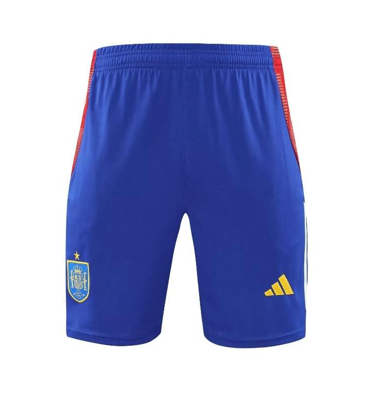 Thailand Quality(AAA) 2024 Spain Training Soccer Shorts