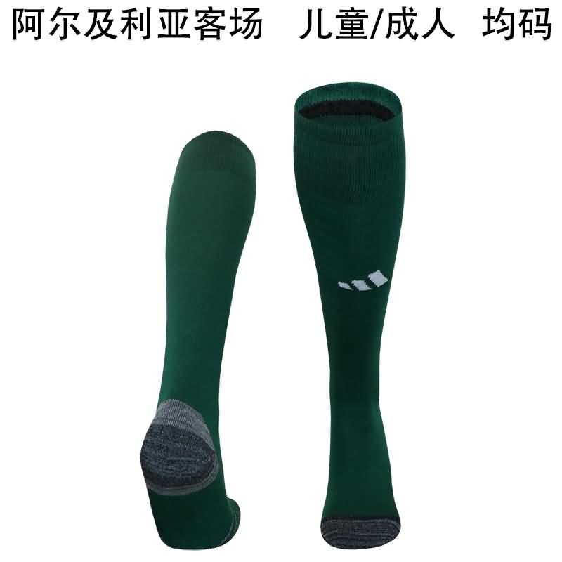 Thailand Quality(AAA) 24/25 Algeria Away Soccer Socks