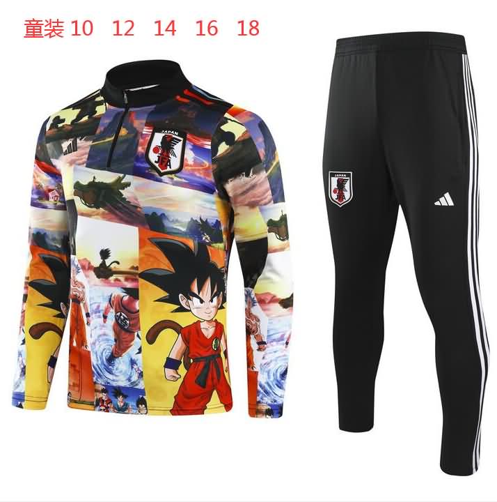 Kids - Thailand Quality(AAA) 2024 Japan Special Soccer Tracksuit