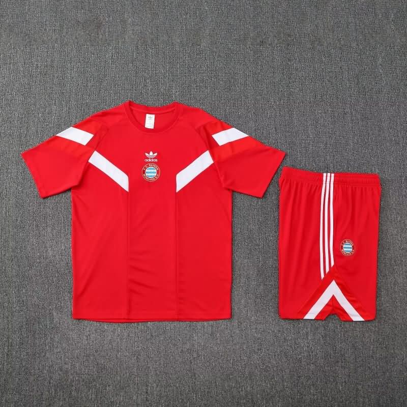 Thailand Quality(AAA) 24/25 Bayern Munich Red Soccer Training Sets 04
