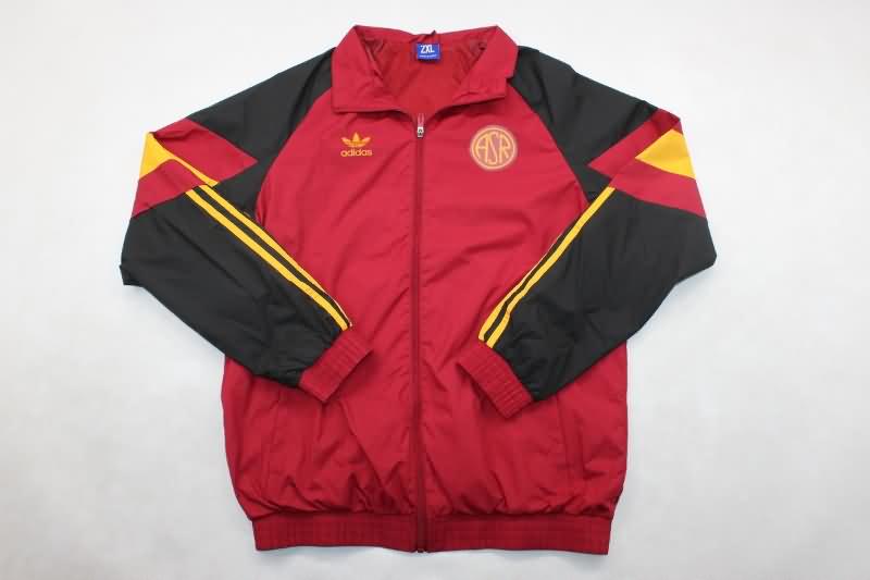 Thailand Quality(AAA) 24/25 AS Roma Red Soccer Windbreaker