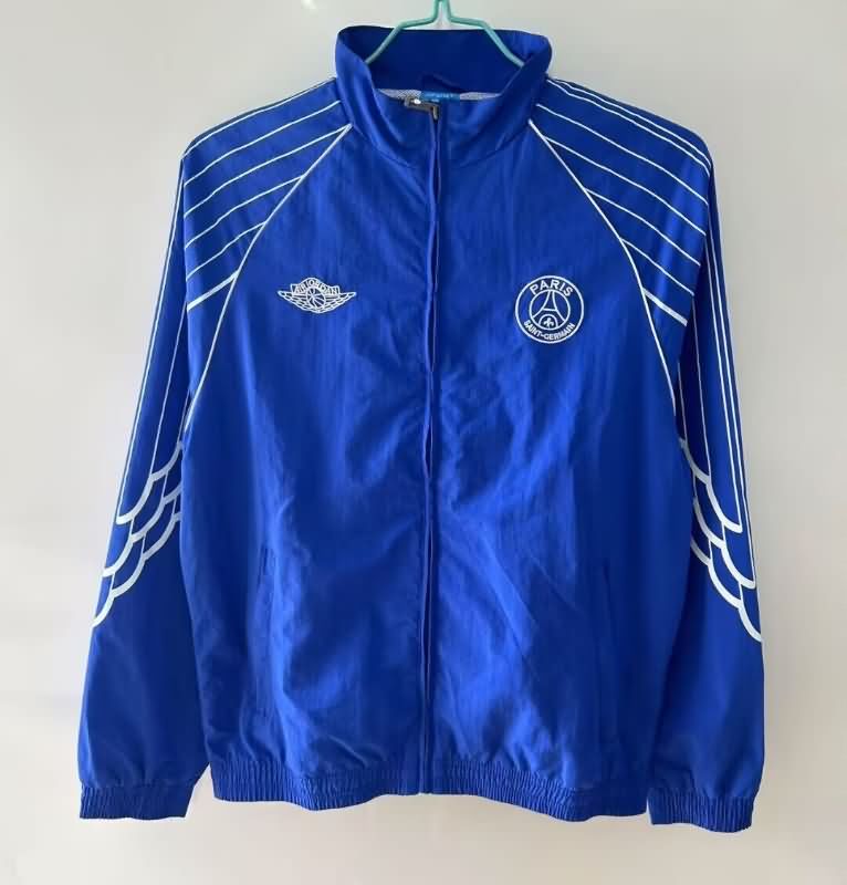 Thailand Quality(AAA) 24/25 Paris St Germain Blue Soccer Windbreaker