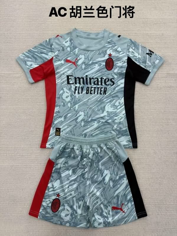 25/26 AC Milan Goalkeeper Grey Soccer Jersey