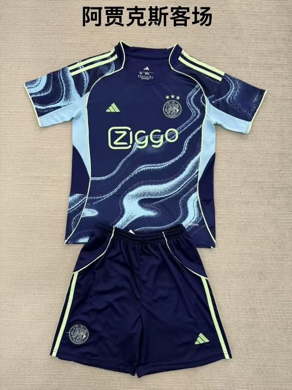 25/26 Ajax Away Soccer Jersey