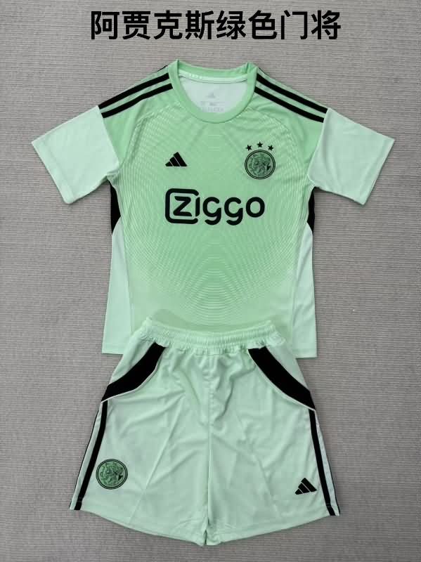 25/26 Ajax Goalkeeper Green Soccer Jersey