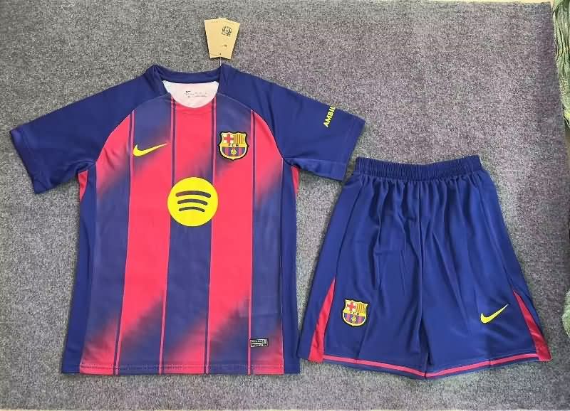 25/26 Barcelona Home Soccer Jersey
