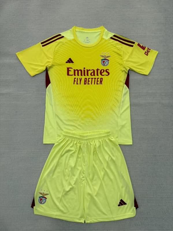 25/26 Benfica Goalkeeper Yellow Soccer Jersey