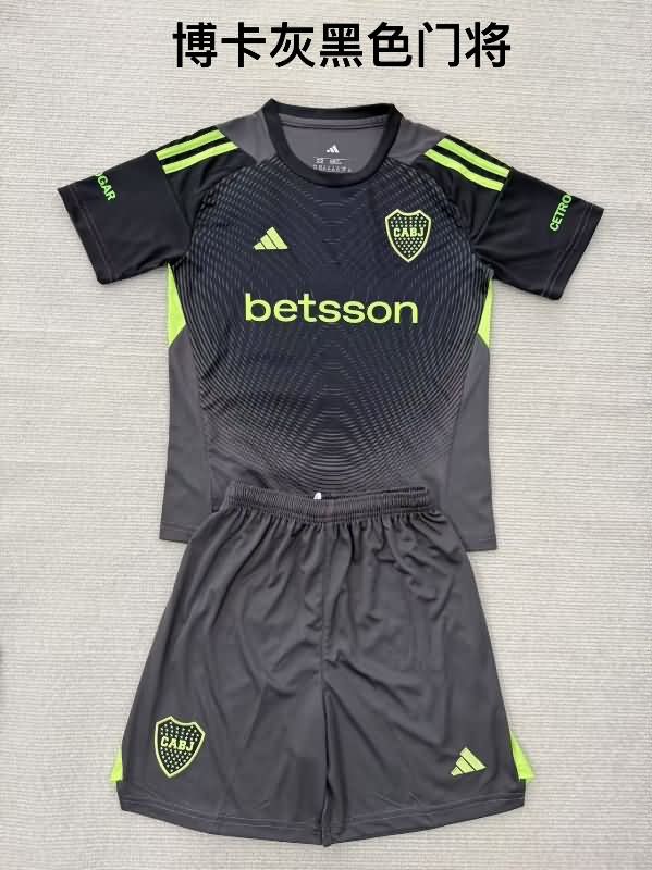 25/26 Boca Juniors Goalkeeper Black Soccer Jersey