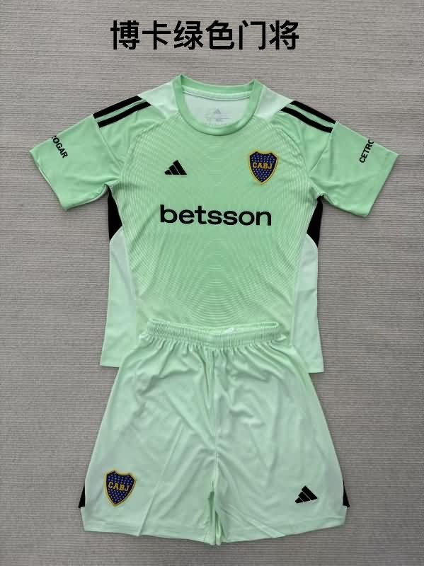 25/26 Boca Juniors Goalkeeper Green Soccer Jersey