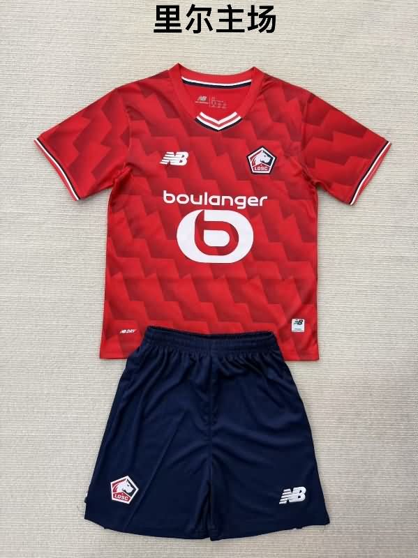 25/26 Lille Home Soccer Jersey