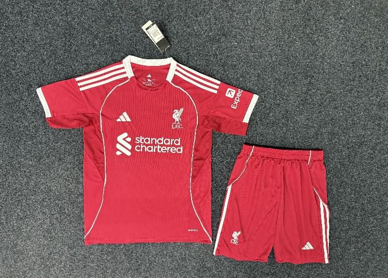 25/26 Liverpool Home Soccer Jersey