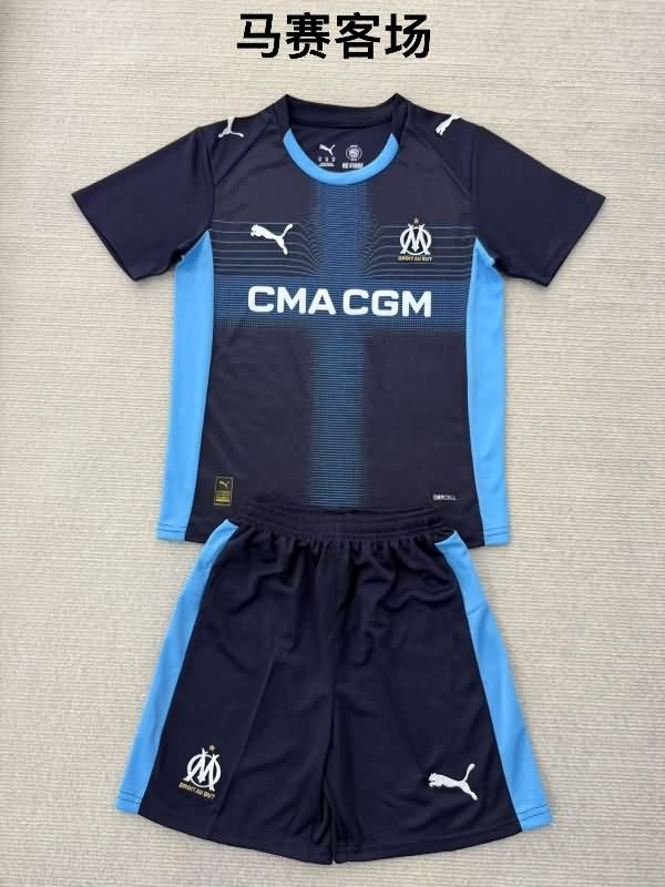 25/26 Marseilles Away Soccer Jersey