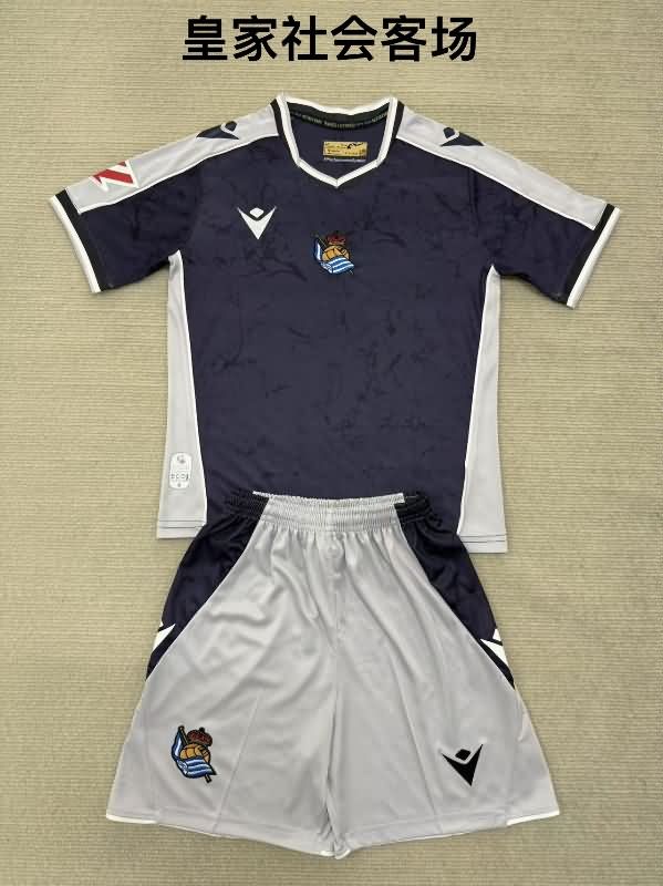 25/26 Real Sociedad Away Soccer Jersey