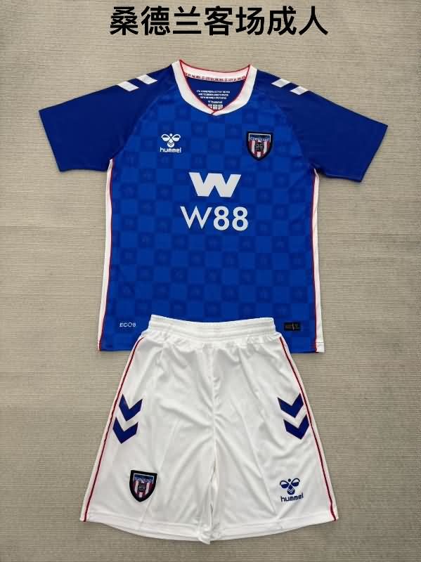 25/26 Sunderland Away Soccer Jersey