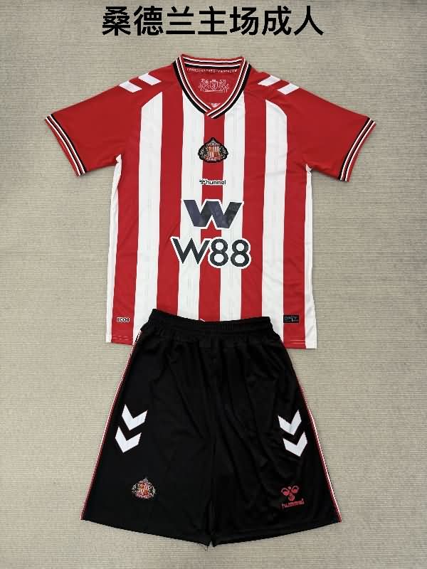 25/26 Sunderland Home Soccer Jersey
