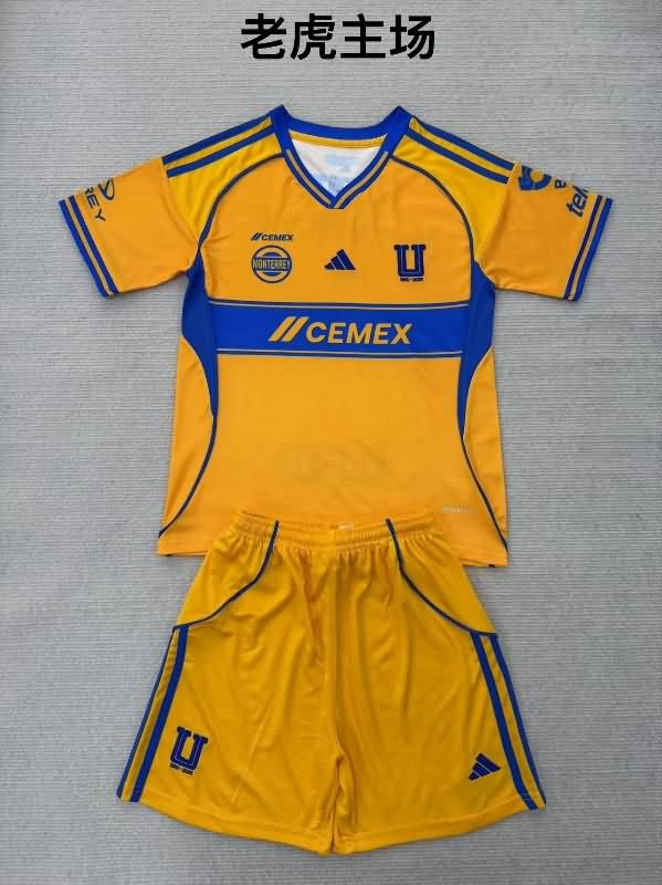 25/26 Tigres UANL Home Soccer Jersey