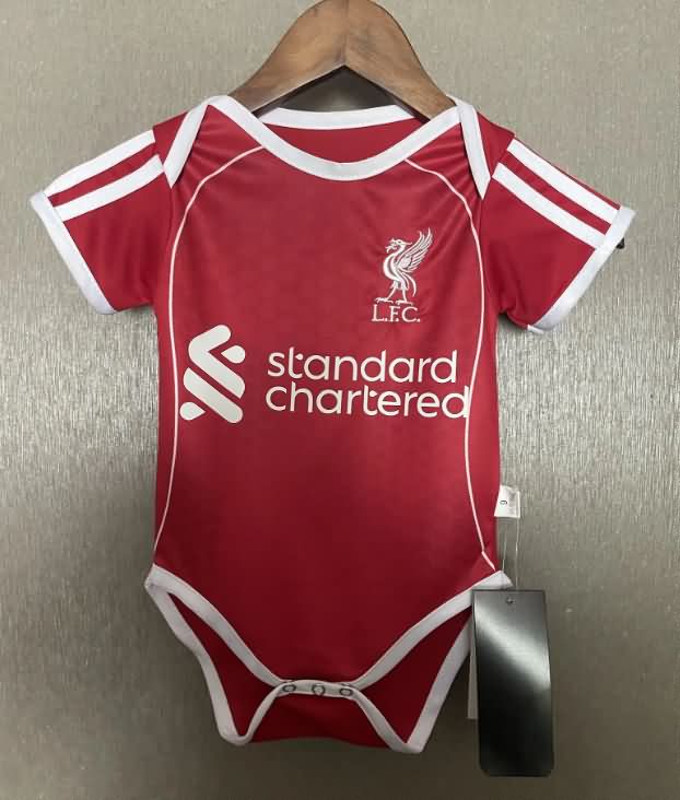25/26 Liverpool Home Baby Soccer Jerseys