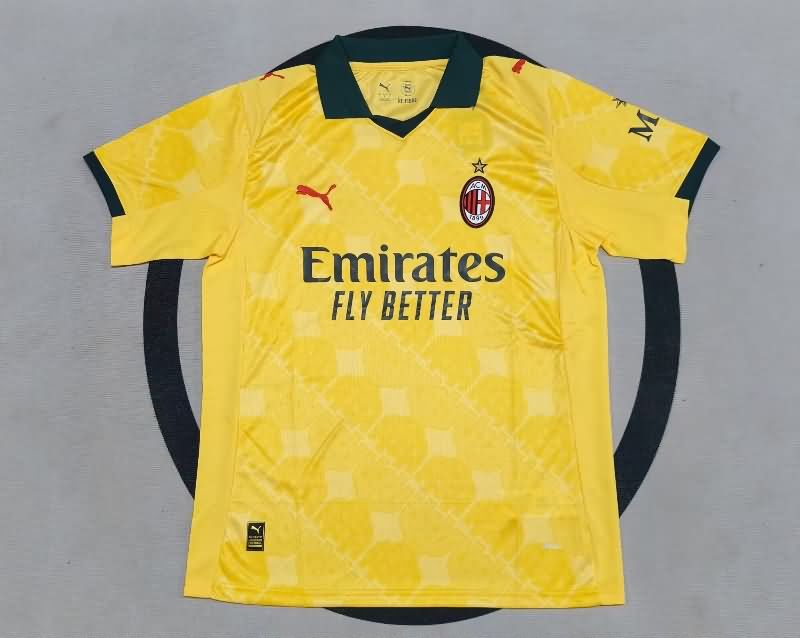 Thailand Quality(AAA) 25/26 AC Milan Third Soccer Jersey
