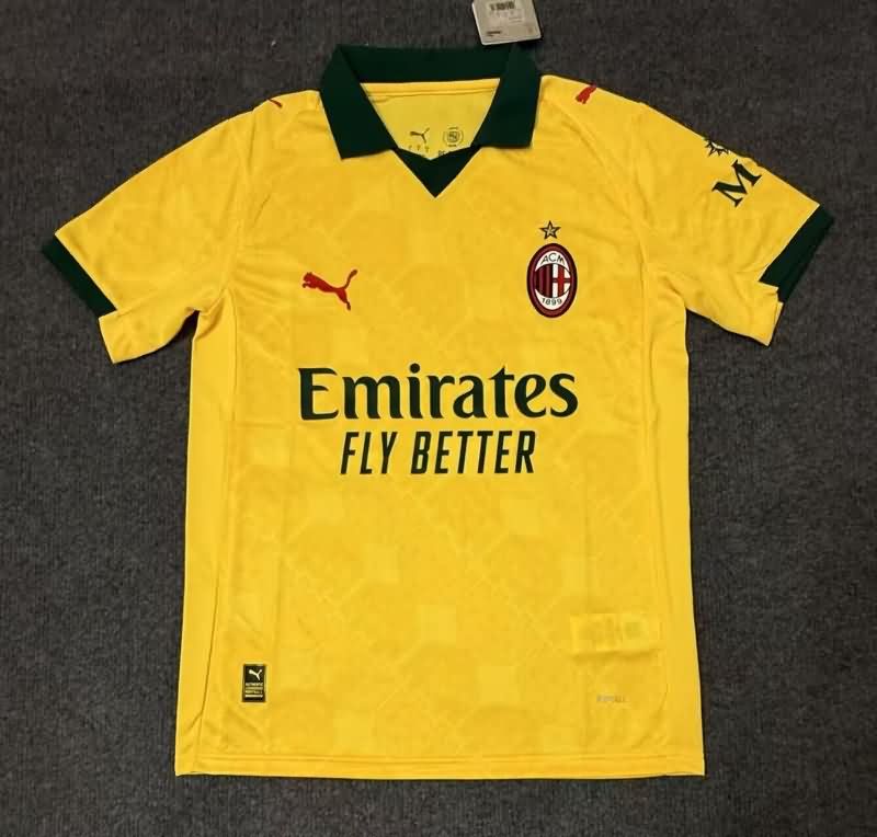 Thailand Quality(AAA) 25/26 AC Milan Third Soccer Jersey Leaked