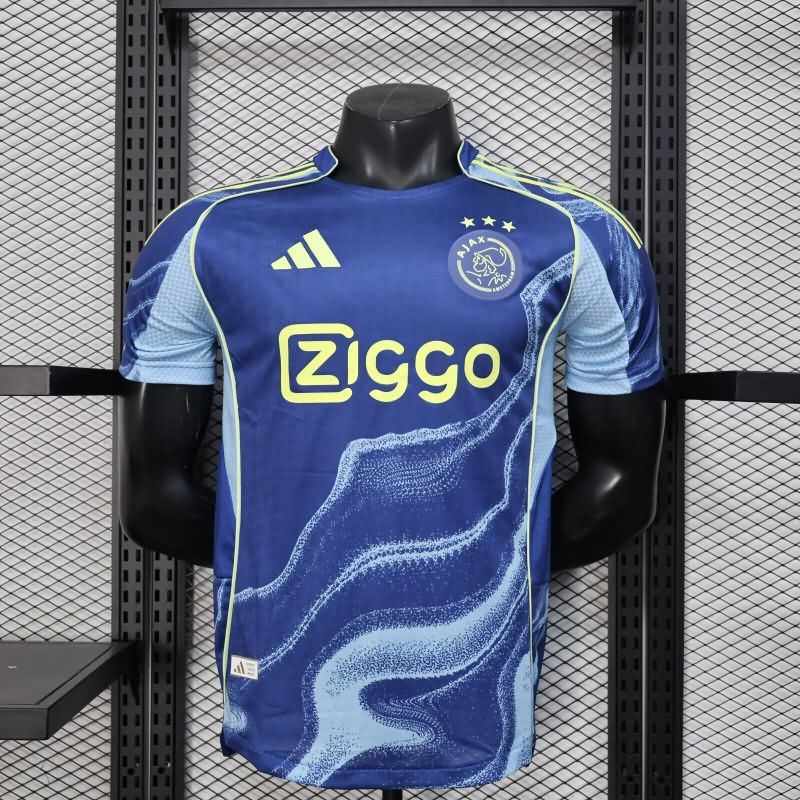 Thailand Quality(AAA) 25/26 Ajax Away Soccer Jersey (Player)