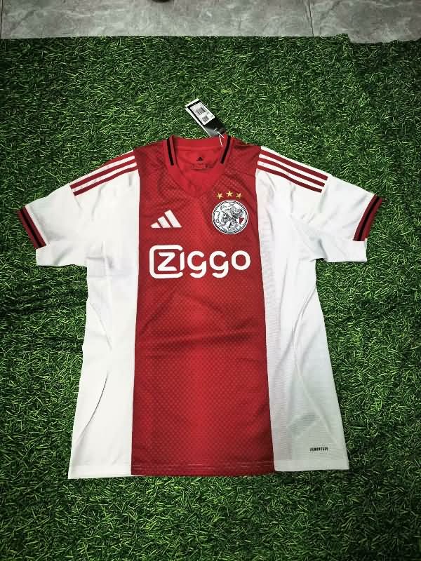 Thailand Quality(AAA) 25/26 Ajax Home Soccer Jersey