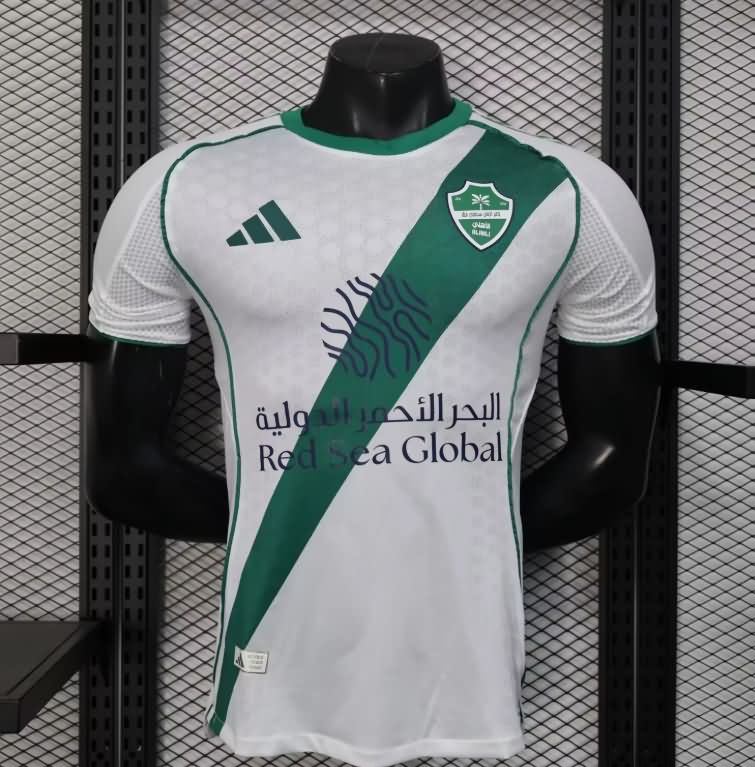 Thailand Quality(AAA) 25/26 Al-Ahli Home Soccer Jersey (Player)