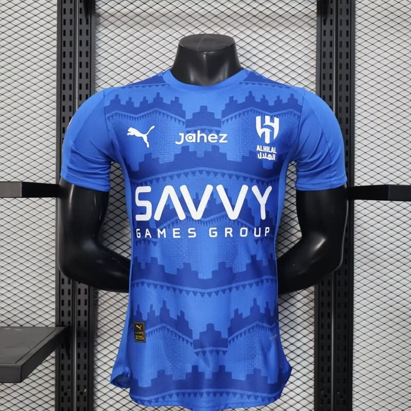 Thailand Quality(AAA) 25/26 Al Hilal Home Soccer Jersey (Player) 02