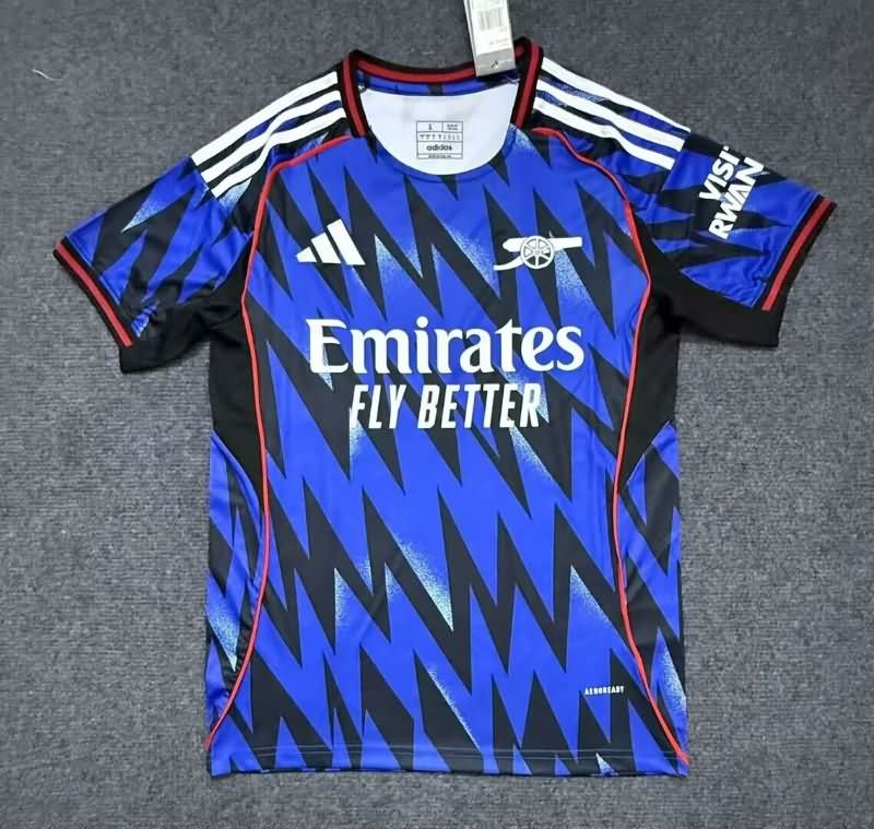 Thailand Quality(AAA) 25/26 Arsenal Away Soccer Jersey Leaked