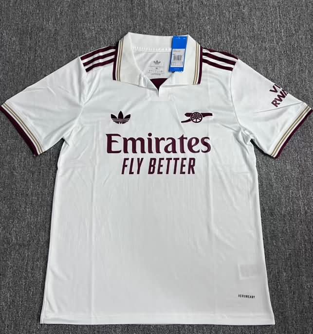 Thailand Quality(AAA) 25/26 Arsenal Third Soccer Jersey