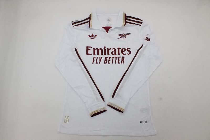 Thailand Quality(AAA) 25/26 Arsenal Third Long Sleeve Soccer Jersey(Player)