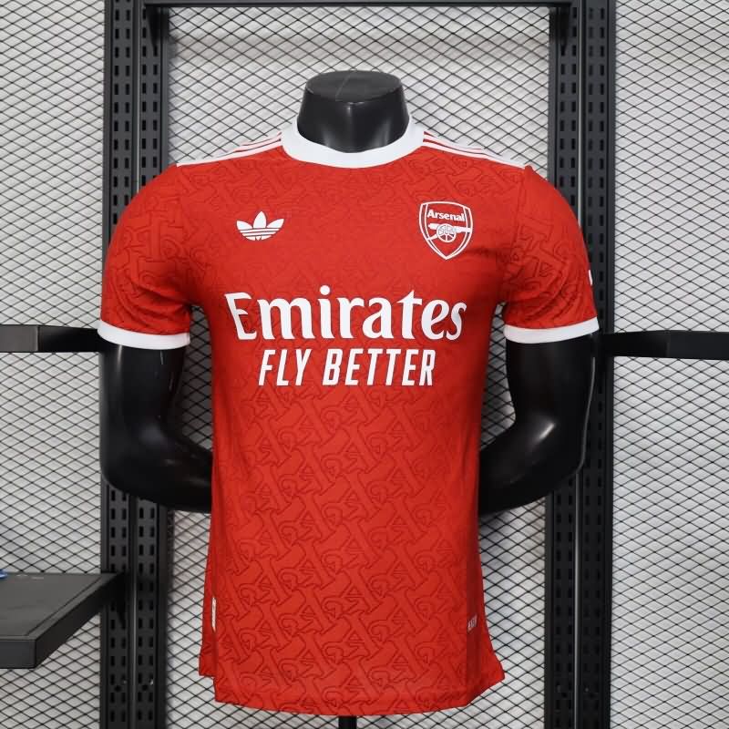 Thailand Quality(AAA) 25/26 Arsenal Training Soccer Jersey(Player)